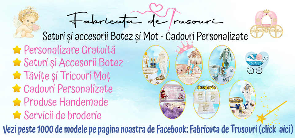 Trusouri Botez Personalizate - Fabricuta de Trusouri