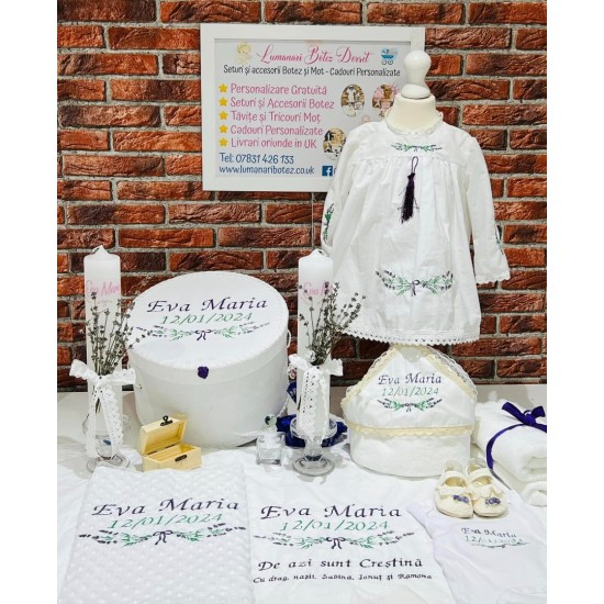 SET complet Botez Brodat